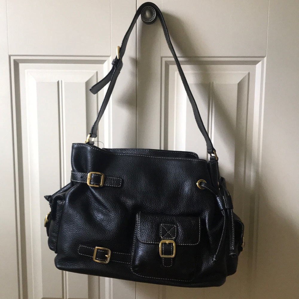 Large black purse